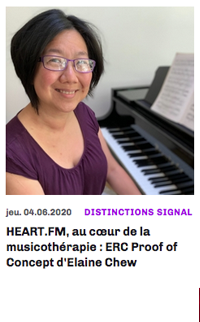 HEART.FM, au cœur de la musicothérapie : ERC Proof of Concept d'Elaine Chew