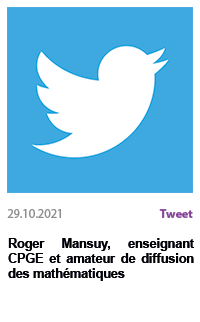 Tweet Roger Mansuy