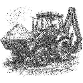 Approximation d'une image par un ensemble de points minimisant un coût de transport à une densité non uniforme.